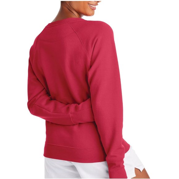 Champion Powerblend Boyfriend Raglan Sweatshirt XS - Picture 2 of 8